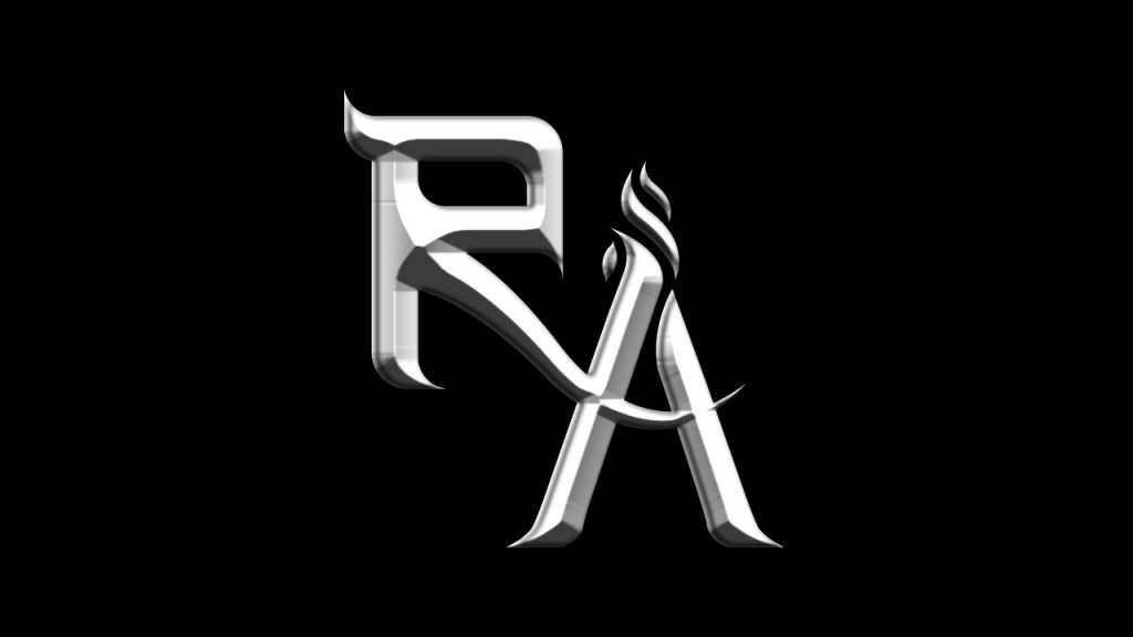 logotipo rock 6 metalico anagrama